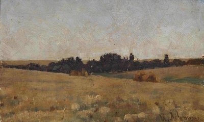 Landschap door Isaak Ilyich Levitan