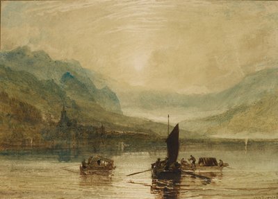 Meer van Brienz, Maanlicht, 1802-1808 door Joseph Mallord William Turner