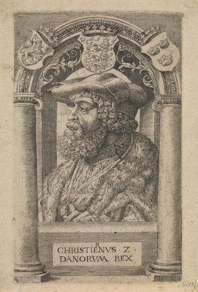 Christiaan II door Jacob Binck