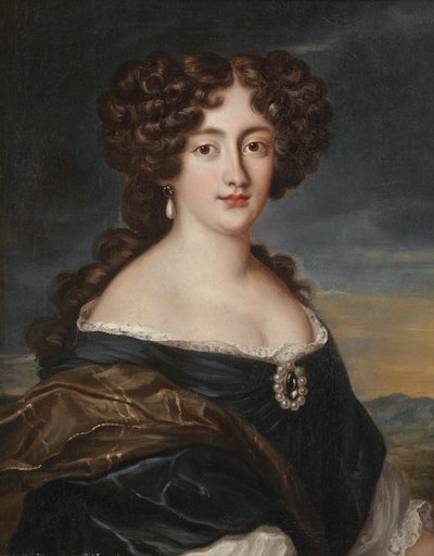 Portret van Ortensia Mancini door Jacob Ferdinand Voet