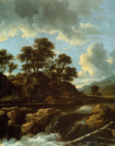 De Waterval door Jacob van Ruisdael