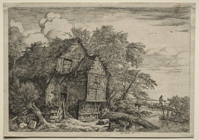 De Kleine Brug door Jacob van Ruisdael