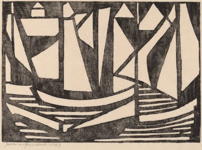 Boten, 1915 door Jacoba van Heemskerck van Beest