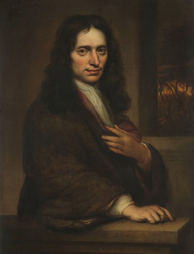 Portret van een man door Jacobus Levecq