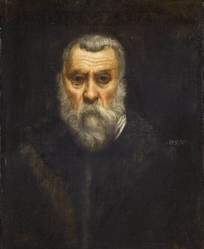 Zelfportret, 1588 door Jacopo Robusti Tintoretto