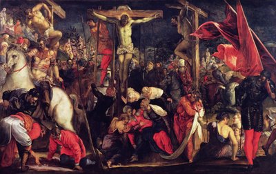 De Kruisiging door Jacopo Robusti Tintoretto