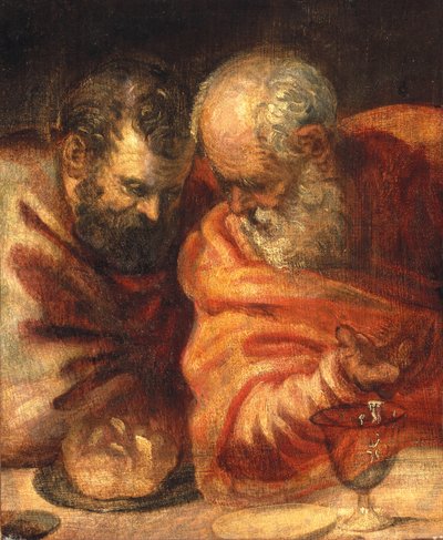 Twee profeten door Jacopo Robusti Tintoretto