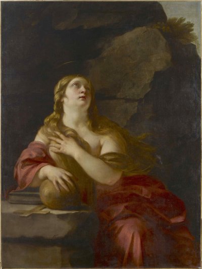 De berouwvolle Maria Magdalena door Jacques Blanchard