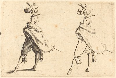 Heer Zijaanzicht door Jacques Callot