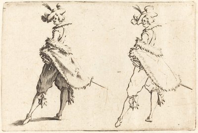 Heer Zijaanzicht door Jacques Callot