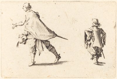 Heer en Zijn Page door Jacques Callot