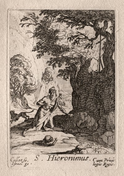 De Boetelingen: St. Jeroen door Jacques Callot