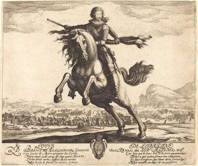 Lodewijk van Lotharingen, Prins van Phalsbourg door Jacques Callot