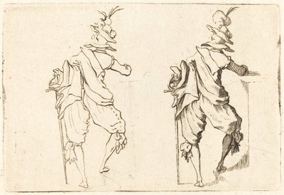 Man met Zwaard door Jacques Callot