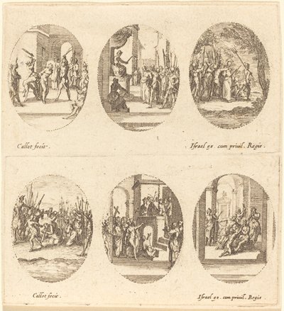 Mysteries van de passie door Jacques Callot