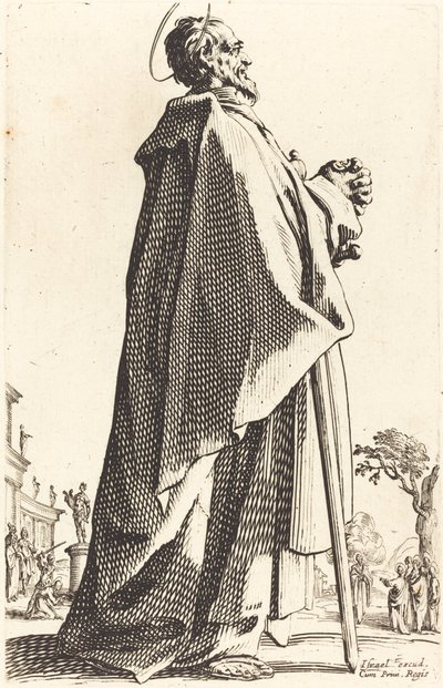 Sint Matteüs door Jacques Callot