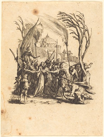 Het verraad door Jacques Callot