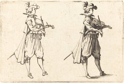 Violist door Jacques Callot