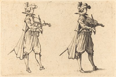 Violist door Jacques Callot