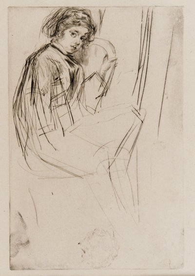 Arthur Haden, 1859 door James Abbott McNeill Whistler