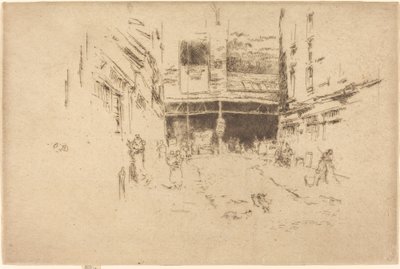 Kledingruil, No.I, 1887 door James Abbott McNeill Whistler