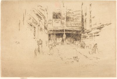 Kledingruil, No.I, 1887 door James Abbott McNeill Whistler