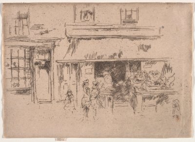 Exeter Street door James Abbott McNeill Whistler