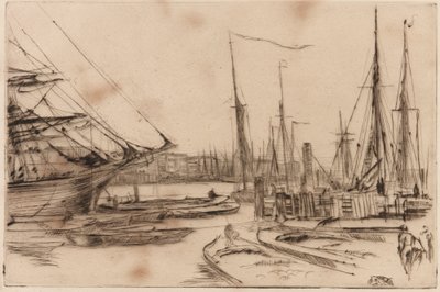 Van Billingsgate, 1878 door James Abbott McNeill Whistler