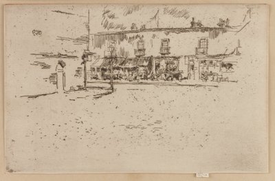 Jubilee Place, Chelsea, 1887 door James Abbott McNeill Whistler