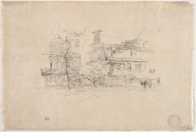 Lindsay Row, Chelsea door James Abbott McNeill Whistler