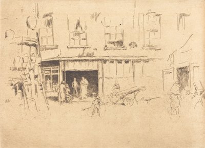 Little Court door James Abbott McNeill Whistler