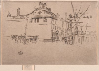 Tempel, 1886 door James Abbott McNeill Whistler