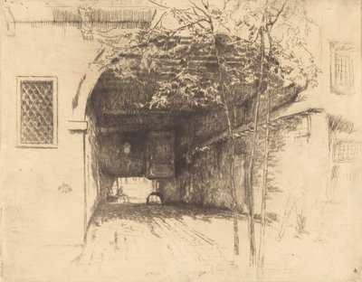 De Traghetto, No.I, 1879-1880 door James Abbott McNeill Whistler