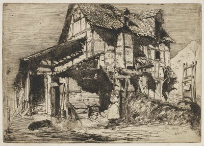 Het onveilige pand door James Abbott McNeill Whistler