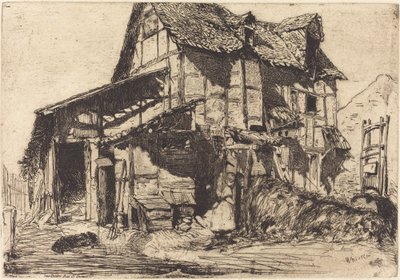 Het Onveilige Pand, 1858 door James Abbott McNeill Whistler