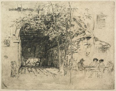 Traghetto, No. 2 door James Abbott McNeill Whistler