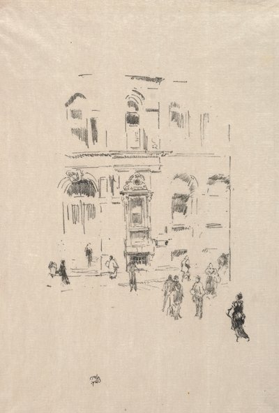 Victoria Club, 1879 door James Abbott McNeill Whistler