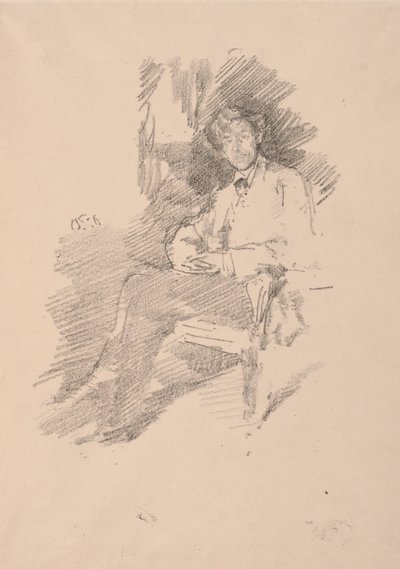 Walter Sickert, 1895 door James Abbott McNeill Whistler