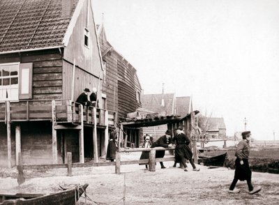 Marken eiland, Nederland, 1898 door James Batkin