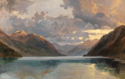 Meer van Luzern door James Duffield Harding