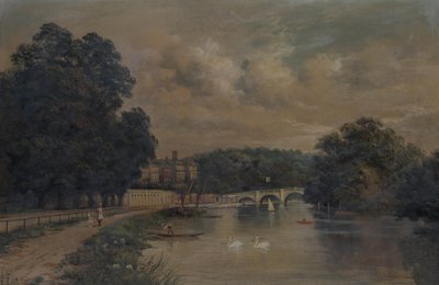 Richmond Bridge vanaf Cholmondeley Walk door James Lewis