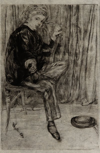 Arthur Haden door James Abbott McNeill Whistler