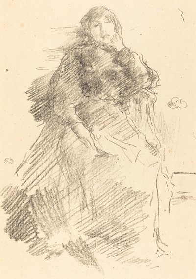 De Mooie Luie Dame door James Abbott McNeill Whistler