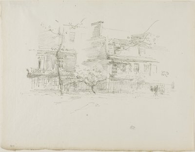 Lindsey Row, Chelsea door James Abbott McNeill Whistler