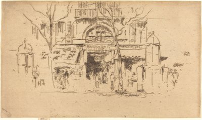 Passages van de Opera door James Abbott McNeill Whistler