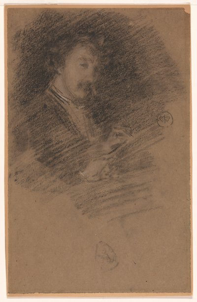 Zelfportret door James Abbott McNeill Whistler