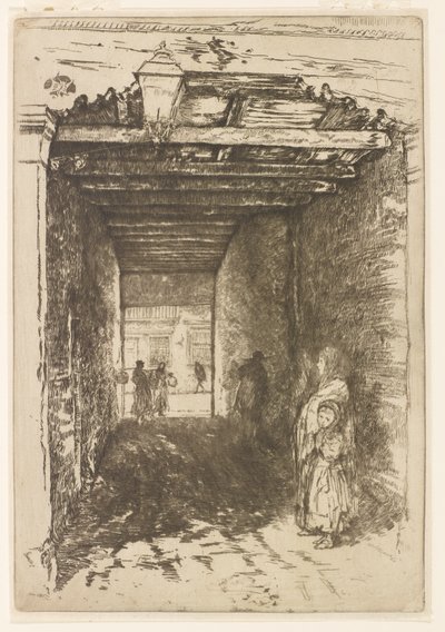 De bedelaars door James Abbott McNeill Whistler