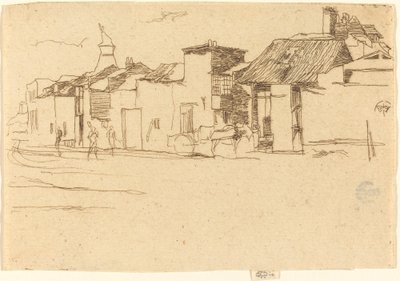 De zwaan, Chelsea door James Abbott McNeill Whistler