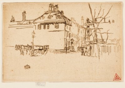 De Tempel door James Abbott McNeill Whistler