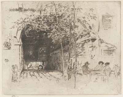 De Traghetto door James Abbott McNeill Whistler